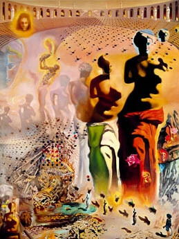 <i>Hallucinogenic Toreador</i>,<BR>Salvador Dali